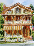Marie Natale Watercolor House Portraites